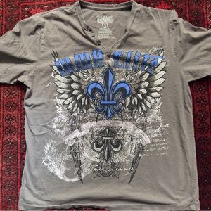 MMA ELITE Y2K Graphic Tee Shirt Mens Large